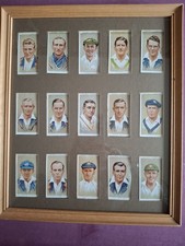 Framed Players Vintage Cricket