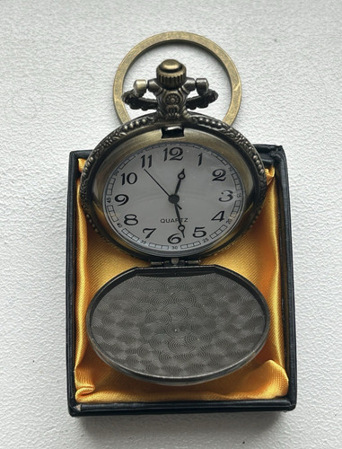 Quartz full hunter pocket - full,