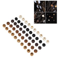 —50pcs Wooden Beard Bead