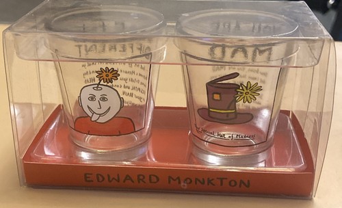 Edward monkton shot glasses - monkton,