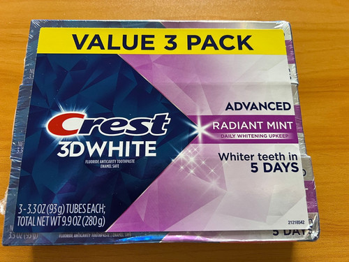 Crest white radiant - white, mint