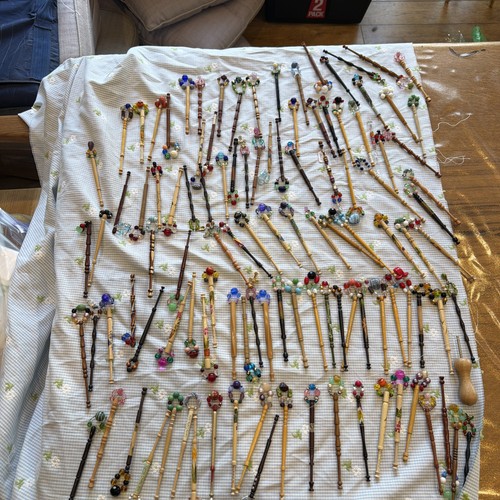 105 decorated lace - , making