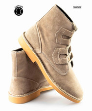 Mens Leather Suede Casual