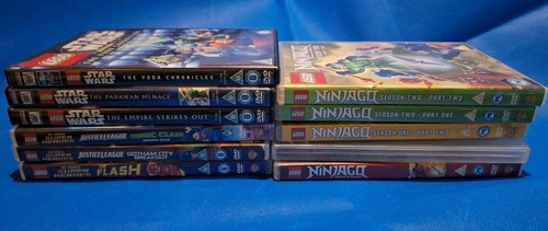 Bundle lego dvds 3 - -,