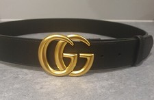 Authentic Gucci Belt with Gold