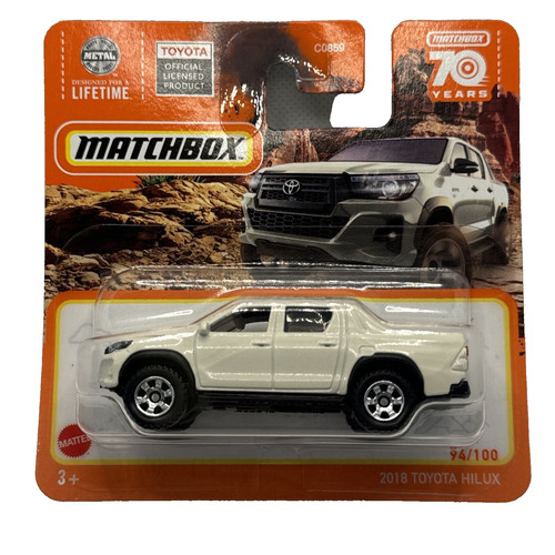Matchbox 2018 toyota hilux - matchbox,