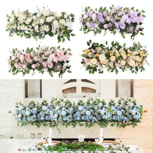 Artificial rose flower row - artificial,
