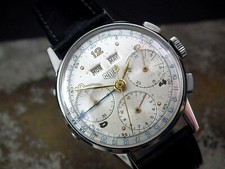 Museum Condition Heuer Triple