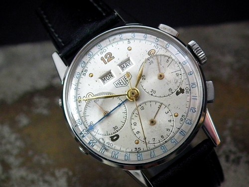 Museum condition heuer triple - museum,