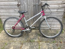Ladies Bicycle - 10 Gear, Carrera Cycles, Mission, Halfords, Pink, Silver