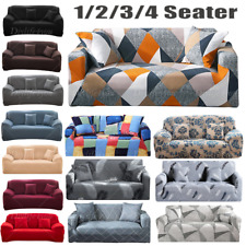 High Stretch Sofa Covers Elastic Settee Slipcover Couch Protector 1 2 3 4 Seater