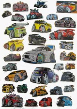 KOOL ART CAR STICKERS -