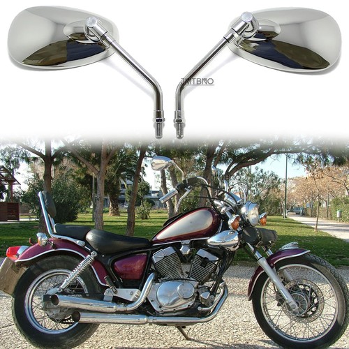 Chrome motorcycle rearview - motorcycle,