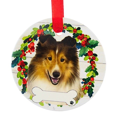 Imports ceramic sheltie - &,
