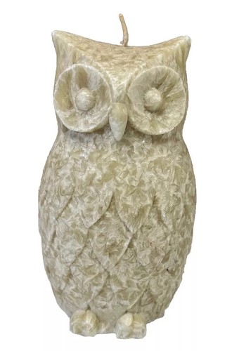 Cute owl wax candle - owl,