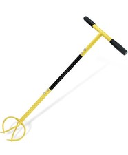 Twist Tiller Manual, Garden Claw Cultivator with Long Handle