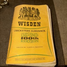 Vintage Wisden Cricketers’