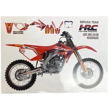 BLACKBIRD HRC DECAL KIT HONDA