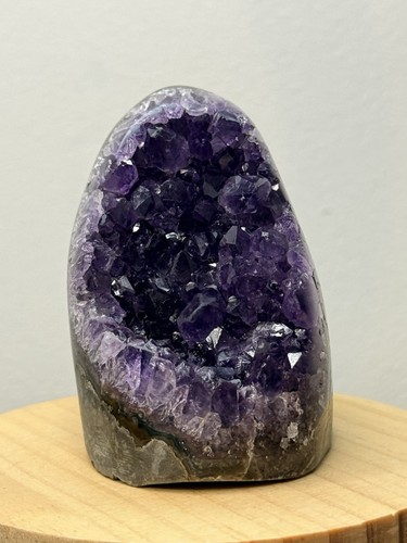 Deep purple amethyst geode - deep,