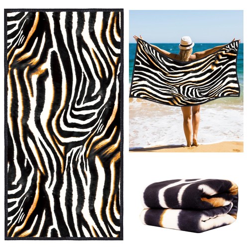 Leopard beach towel - beach, cheetah