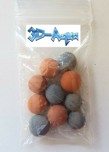 Shrimp aquarium mineral - aquarium, balls