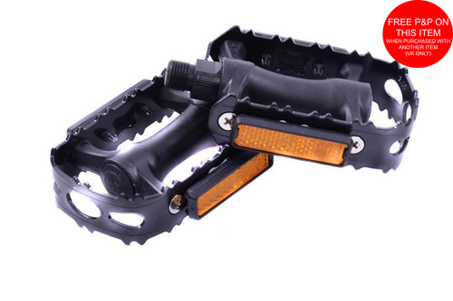 Bike pedals black - vp,