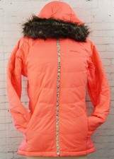 O'Neill Rideable Down Snowboard Jacket, Women's Medium, Neon Tangerine New