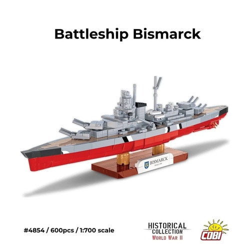 Battleship bismarck brick - battleship,