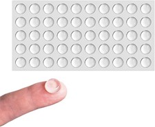 50 Pcs Transparent Rubber Feet