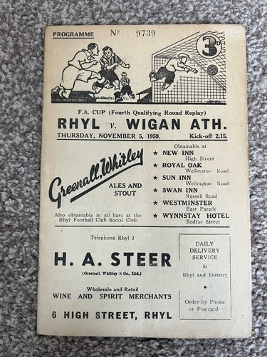 Rhyl wigan athletic - rhyl,