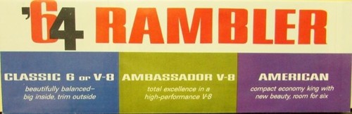 1964 rambler v8 classic - 6,