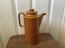 Vintage 1970's Large Ceramic Hornsea "Saffron" Coffee Pot