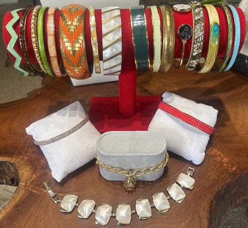 Vtg estate bracelet lot - vtg,