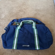 Lacoste Blue and Green Duffle