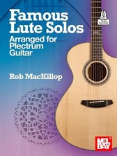 Famous Lute Solos Arranged for