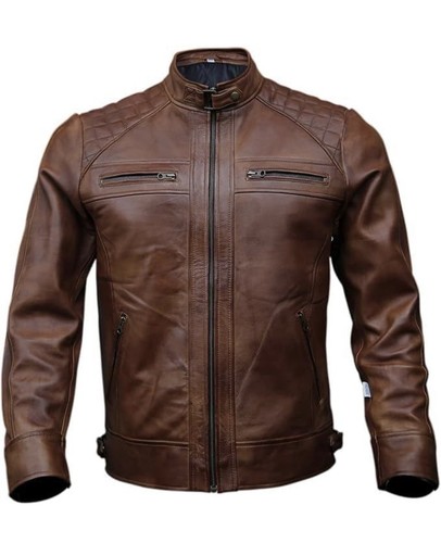 Men real leather - men's,
