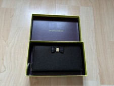Ted Baker Aine Zip Around Leather Large Matinee Purse Wallet in Black
