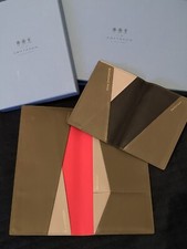Smythson leather travel wallet - smythson,