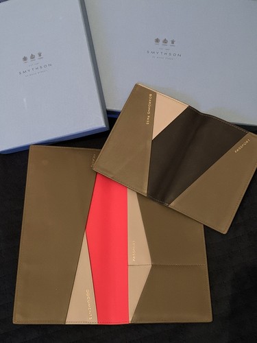 Smythson leather travel wallet - leather,