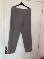 Grey berketex trousers - trousers, 12