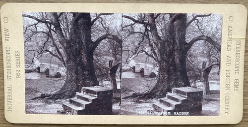 Vtg stereoview stereoscope - stereoview,