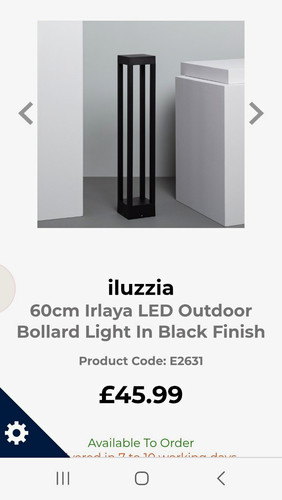 Iluzzia 60cm led outdoor - iluzzia,