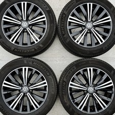 Set 4 x Genuine VW Tiguan 18" Patagonia Alloy Wheels & Tyres 235 55 5NA601025AB
