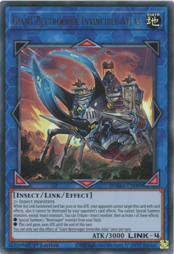Yugioh dama en089 giant - yugioh,