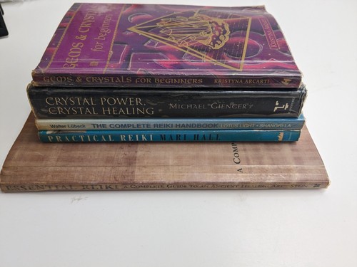 Crystal reiki books - 5, &