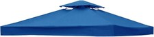 3x3m Blue 2-Tier Gazebo