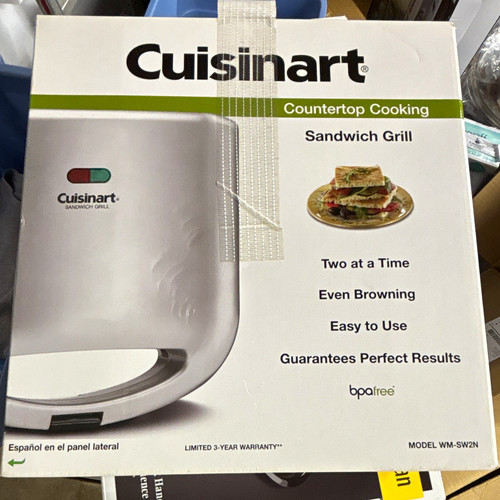 Cuisinart sw2n sandwich - cuisinart,
