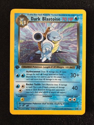 Pokemon tcg 1st dark - 1st,