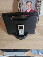 Sony Potable Speaker Compact Docking Station and I Pod Working Perfectly Used
