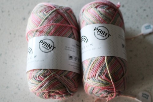 50g rainbow print cotton - 2, x